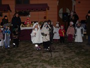 Rozsvícení stromečku u MŠ